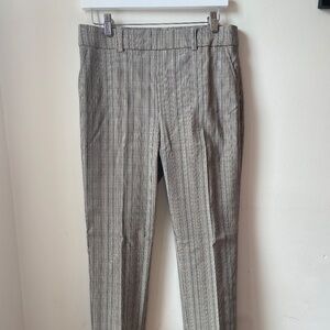 Rafaella plaid pull-on stretch pants